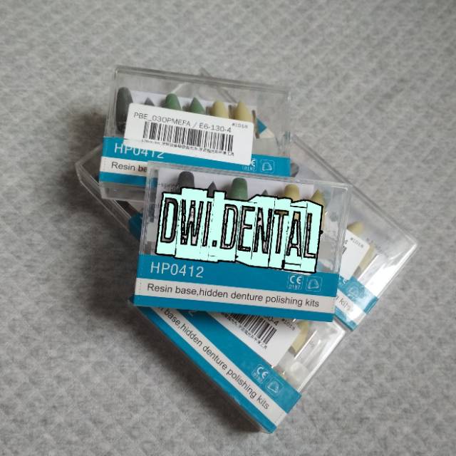 f2.4 - Dental bur poles akrilik resin , acrylic polishing kit