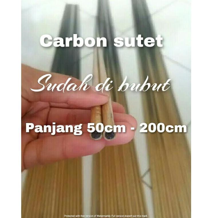 carbon sutet bubut 50-200cm (KODE J863)