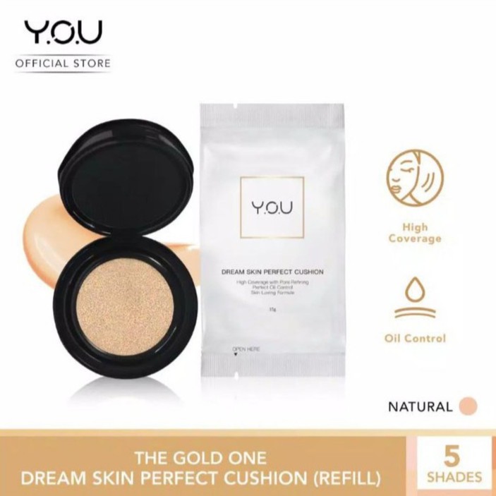 YOU MAKEUP The Gold One Refill Dream Skin Perfect Cushion//Refill Cushion