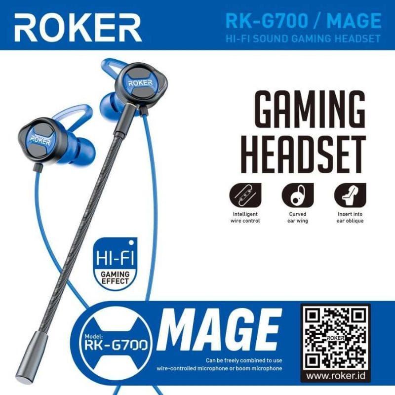 Handsfree Gaming Roker mage rk-g700