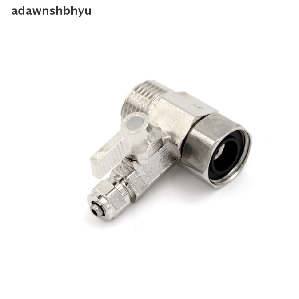 Adaptor Penjernih Filter Air Pakan adawnshbhyu 1/2 ''Ke 1/4'' Ball Valve Faucet Tap Safe