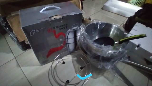 Calypso Panci Kukus Steamer 3 Susun 30cm Dandang Kukusan Stainless Ori Good Quality Best Seller
