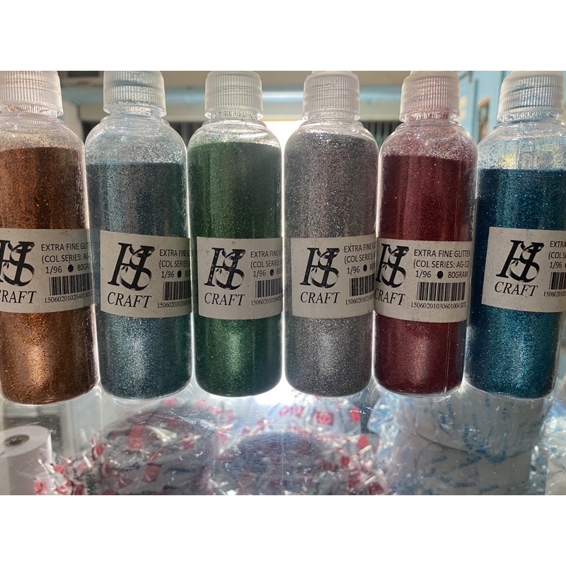 

Glitter bubuk warna warni 80 gr