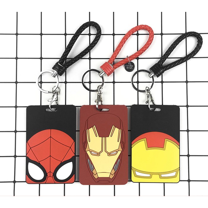 

Terlaris Tempat Kartu Unik / ID Card Holder Gantungan Kunci Super Heroes Elegan