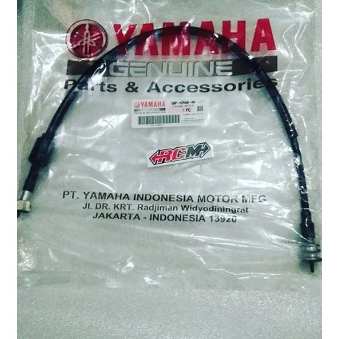 CABLE TACHOMETER TAKOMETER RPM YAMAHA SCORPIO ORI ORIGINAL YAMAHA YGP ASLI 5BP-H3560-00