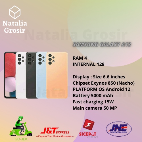 Samsung Galaxy A13 4/128 dan 6/128 Garansi Resmi SEIN