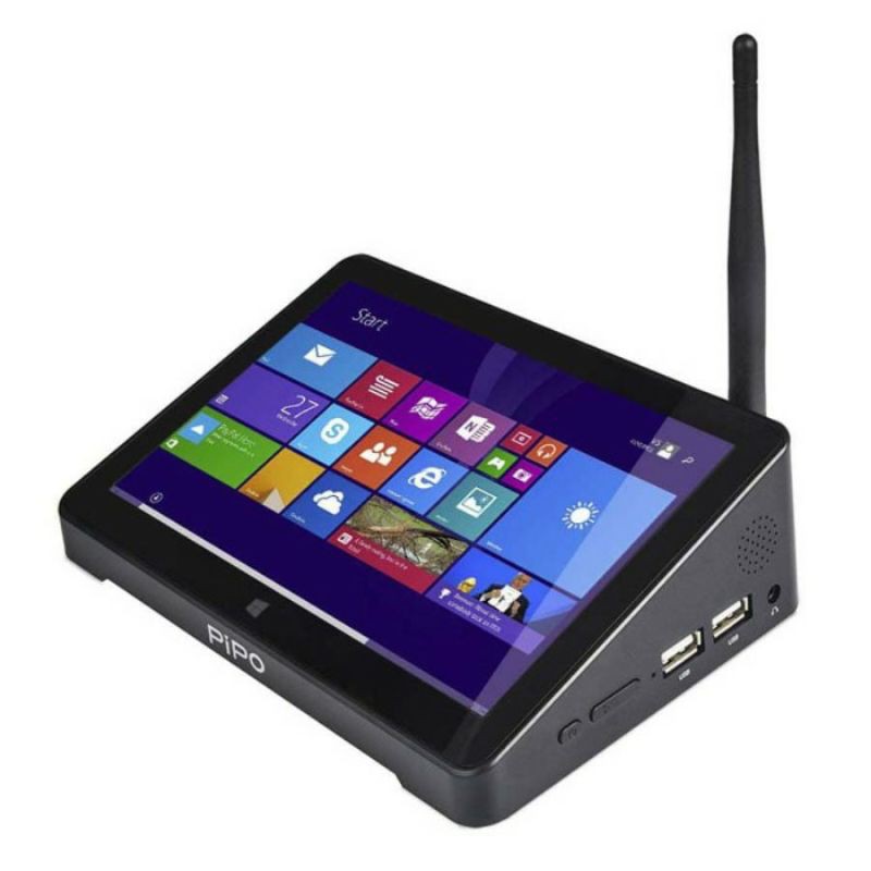 PIPO X8S 7&quot; TouchScreen Mini PC Hybrid TV Box Windows 10 WIFI LAN