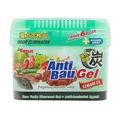 Penyerap / penghilang bau Bagus Anti Bau Gel Lemari Es Kulkas 180 gram