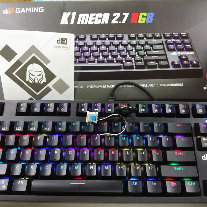 Digital Alliance Keyboard Gaming K1 Meca 2.7 RGB AG0509