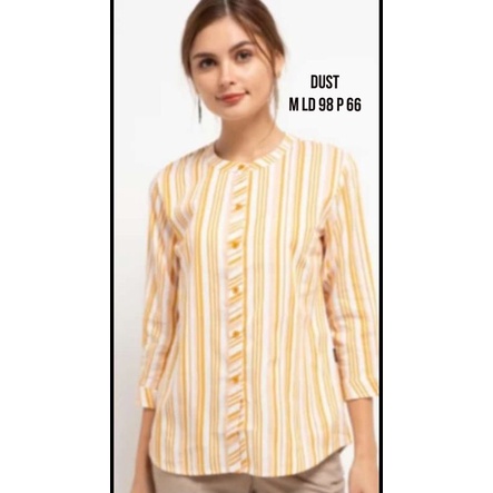 Kemeja Blus Tunik Wanita Dust Jeans