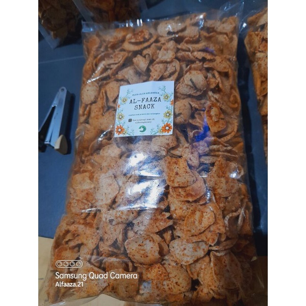 

(LEBIH HEMAT)Basreng Gepeng Al-Faaza 500 gr