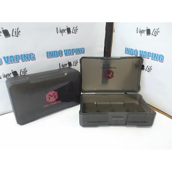 AUTHENTIC COIL MASTER 2 SLOT 18650 BATTERY BATERE CASE BOX BATERAI