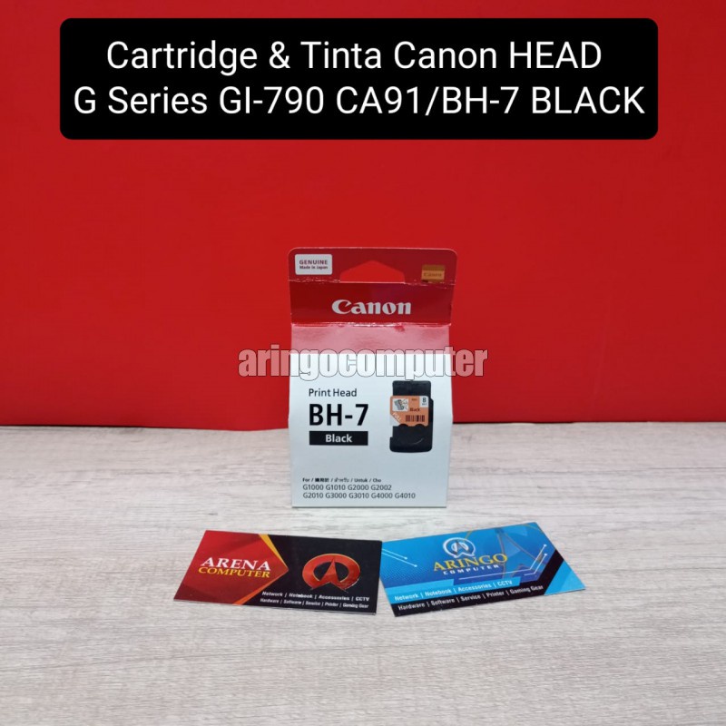 Cartridge &amp; Tinta Canon HEAD G Series GI-790 CA91 BLACK