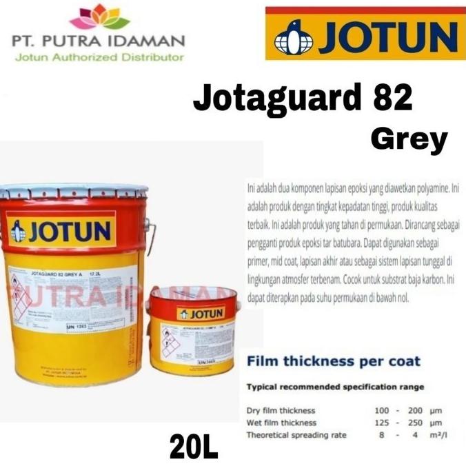 JOTUN CAT EPOXY / JOTAGUARD 82 GREY 20 LTR / CAT EPOXY JOTUN Termurah