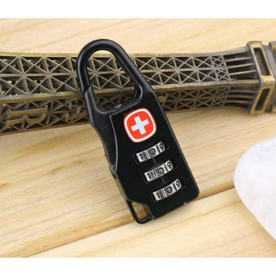 GEMBOK KOPER SWISS - GEMBOK SWISS PASSWORD CODE LOCK - SC