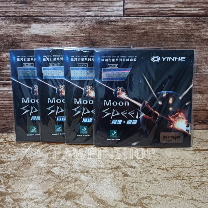 YINHE MOONSPEED-cover/karet bet pingpong Yinhe original