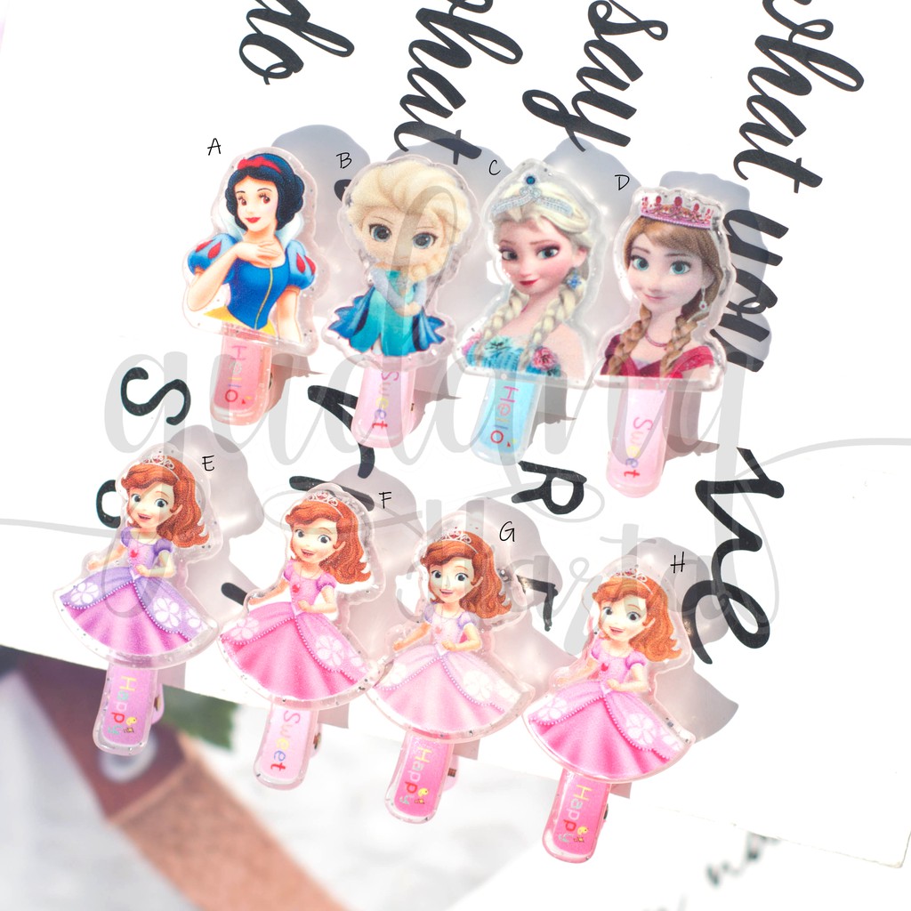 Jepit Rambut Anak Princess Ana Elsa Sofia GG 201538