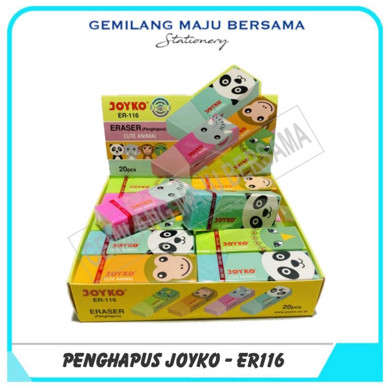 

Penghapus / Eraser Joyko ER-116 (harga per lusin= 12 bh)