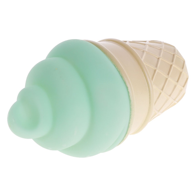 Mary Novelty Ice Cream Cone Shaped Night Light Lampu Meja Meja Anak Kids Decor