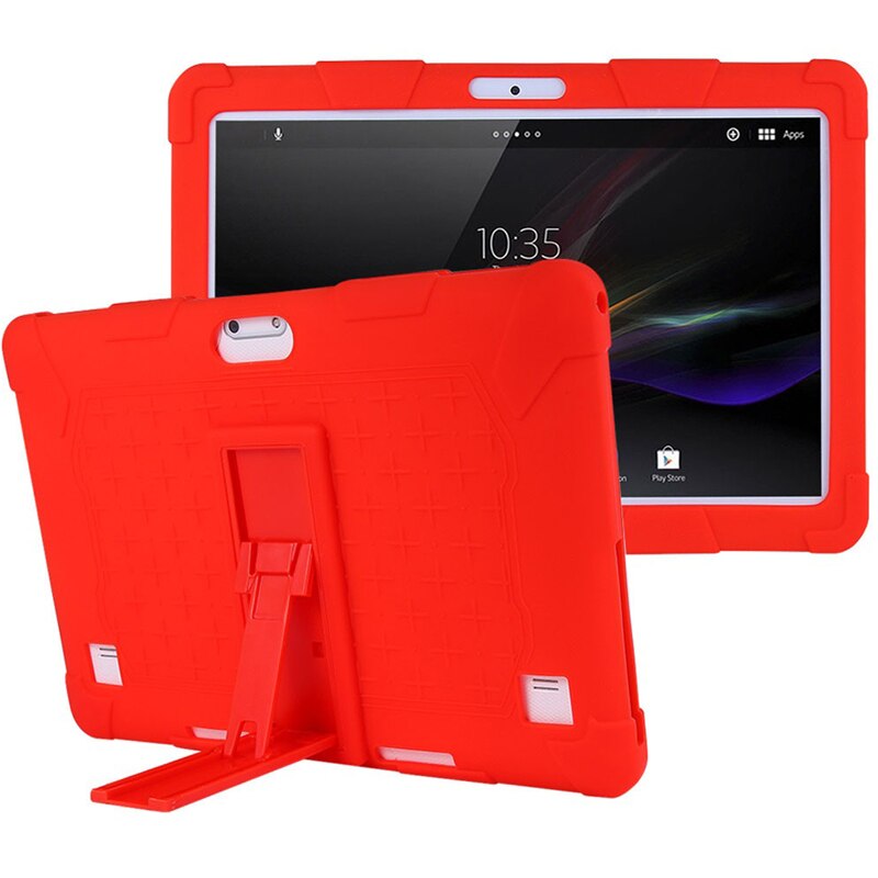 Universal Soft Silicone Case For ALLDOCUBE iPlay10 Pro/M5/M5s/M5x/M5xs 10.1'' tablet Protective Stand Cover