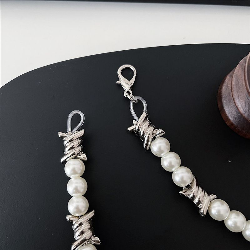 Kalung Rantai Bola Mutiara Untuk Pria Dan Wanita