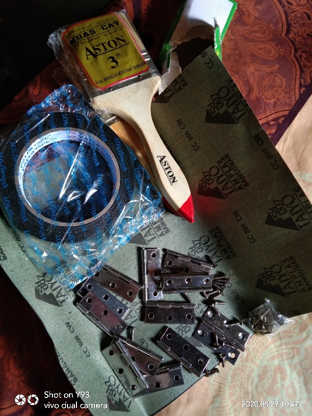 Engsel Pintu Plat Panjang 2 2.5 3 Inch Kandang Kotak Gerobak