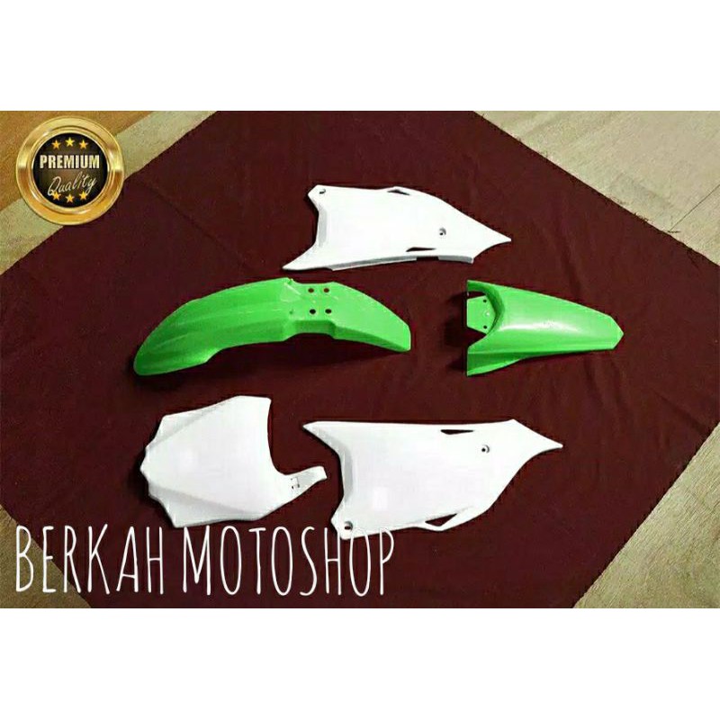 Body trail set Cover set Trail Bebek standar KX 85 GTX