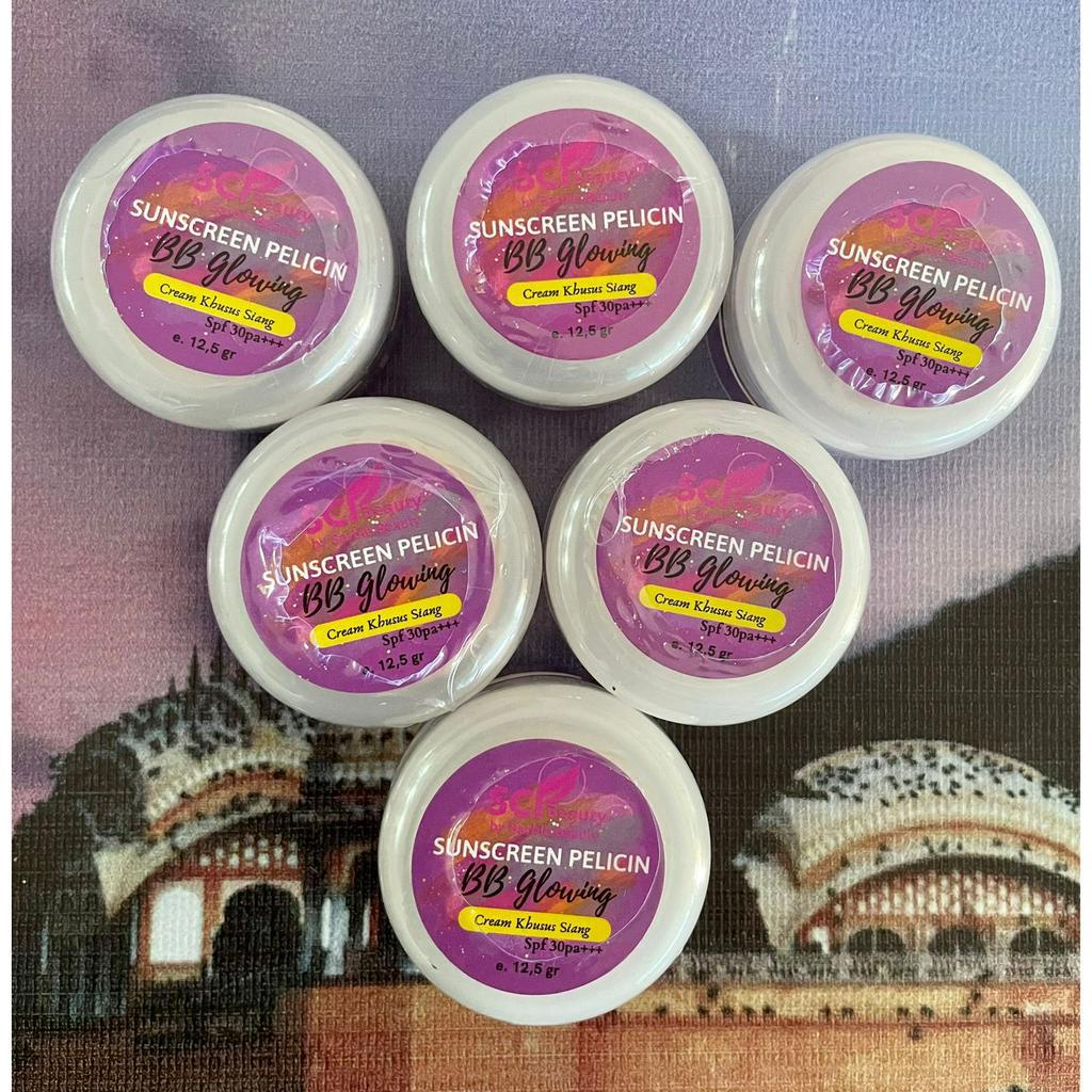 Sunscreen Pelicin BB Glowing (Cream Khusus Siang) SCI Beauty By Barbie Beauty