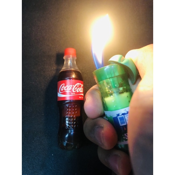 Korek Api Miniatur Botol Cola/Sprite Korek Api Unik