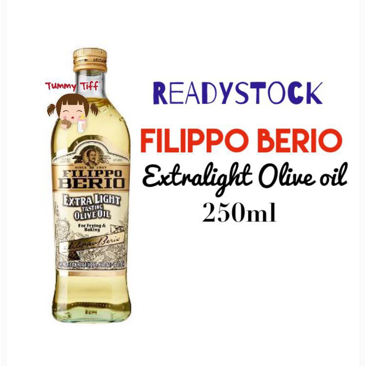 

Adora TTF Filippo Berio extralight olive oil 250ml extralight olive oil minyak zaitun Filippo Berio