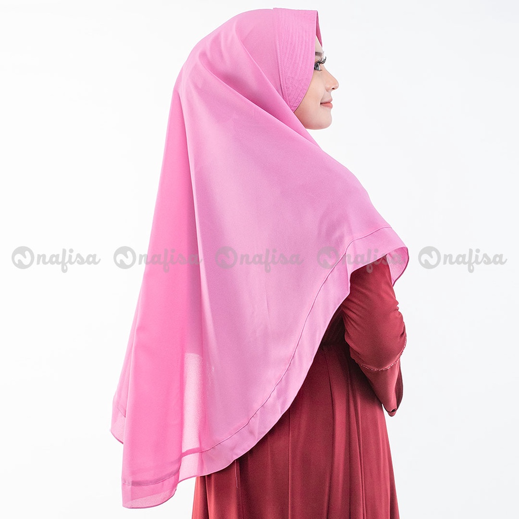 Feyza Alsava - Bergo Instan Diamond Crepe - Hijab Remaja - Jilbab Rempel Remaja