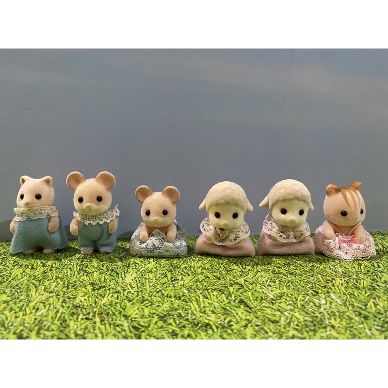 sylvanian paket acc n honey pink