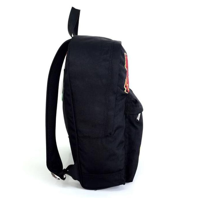 Tas Ransel Kenzo Tiger Canvas Backpack Big - Black Red Tas Selempang