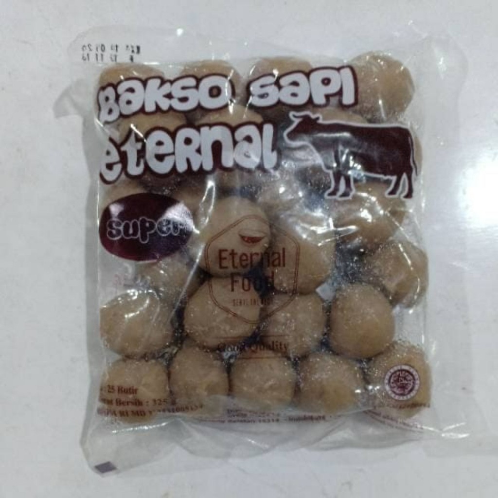 

Bakso Sapi Eternal Super (isi 10 butir)