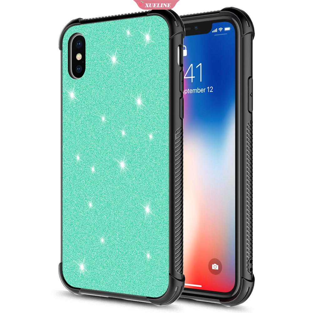 Soft Case Bahan Silikon Motif Bintang Glitter Untuk Samsung Note9 S9 S9 Plus A6 2018 A8 2018