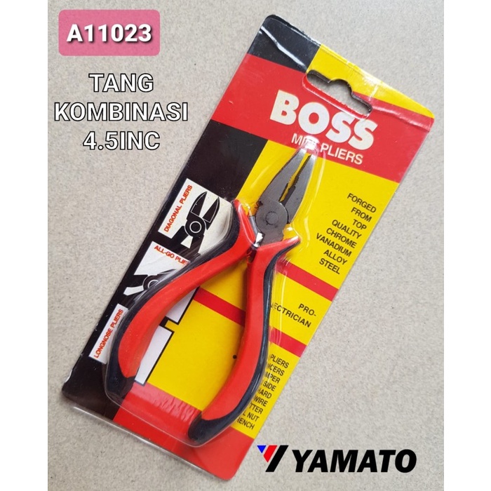 TANG KOMBINASI MINI BOSS 4.5INCH MURAH