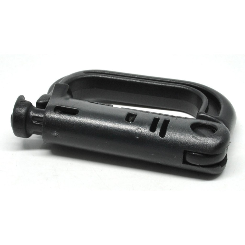 Bayar Ditempat D D Ring Buckle Carabiner with Quickdraw - K307