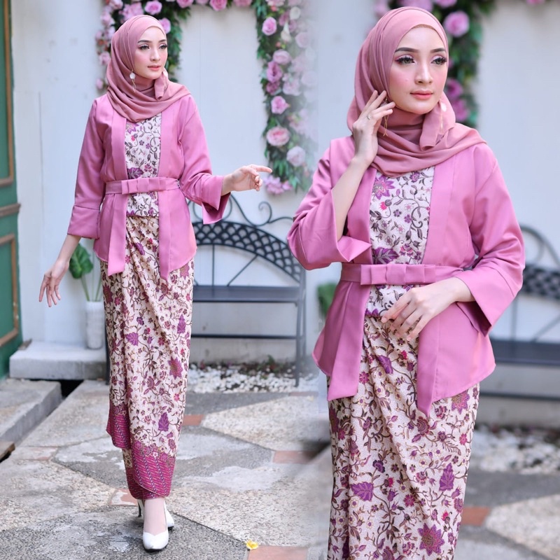 KEBAYA KUTUBARU MODERN/KEBAYA WISUDA/KEBAYA PESTA/KEBAYA BRUKAT KUTUBARU/SET KEBAYA KUTUBARU/SET KUT