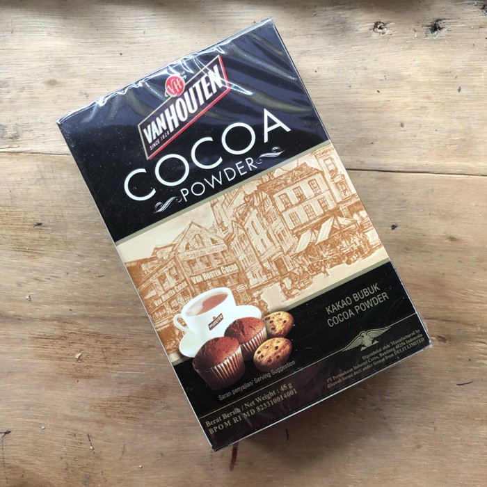 

VAN HOUTEN Cokelat Bubuk 45 gr - Cocoa Powder
