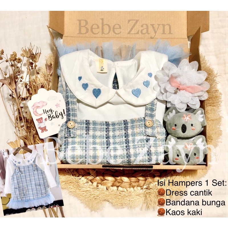 {Size 1-3 years} BEBE ZAYN~ Hampers baby/ hampers bayi/ baby gift / baby Birthday-Lovely Koala Blue