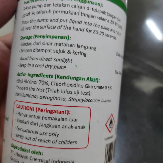 Giken Disinfectan Tangan
