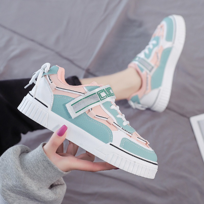 Sepatu Sneakers Wanita Import Full Color Sneaker Perempuan Kekinian Korean Style Terbaru 2022 SP-185