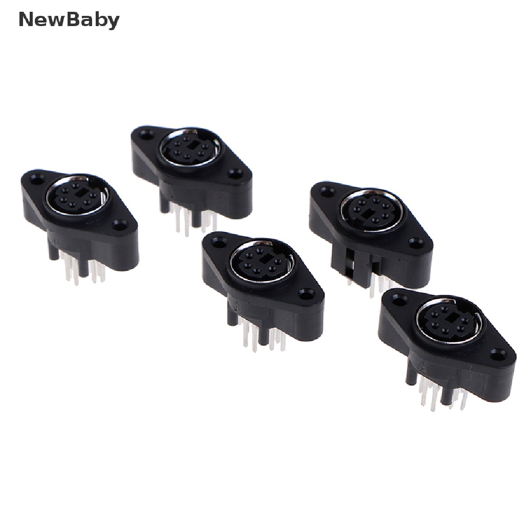 5pcs MDC / S Socket Terminal Konektor Jack Mini PS2 6Pin 6P