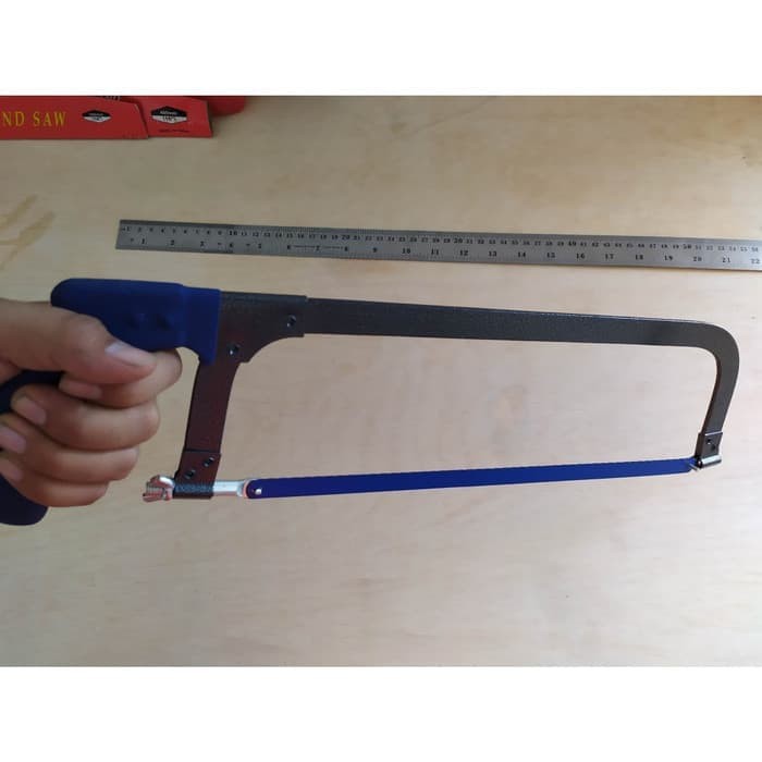 Gg Gagang Gergaji Besi Hacksaw Frame Gagang Karet Senyawa