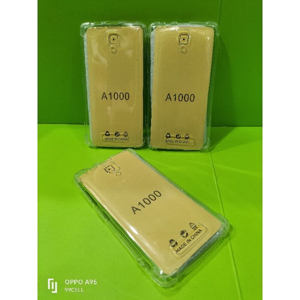 Silikon Bening Anti Crack Clear Case Lenovo A1000