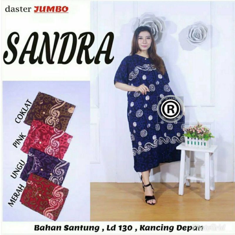 ECER DASTER JUMBO LD 130 CM / DASTER IBU UKURAN XXL /DASTER BUSUI /DASTERJUMBO MOTIF TERBARU / PAKAIAN WANITA-JUMBO SOF DAUN SIRI