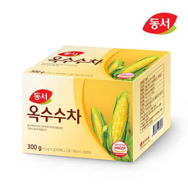 

Dongsuh corn tea 300 GR isi 30 sachet made in korea