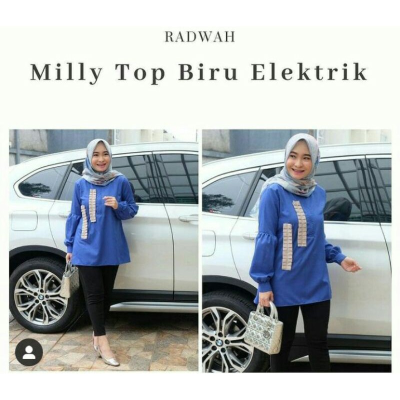 milly top radwah preloved sale