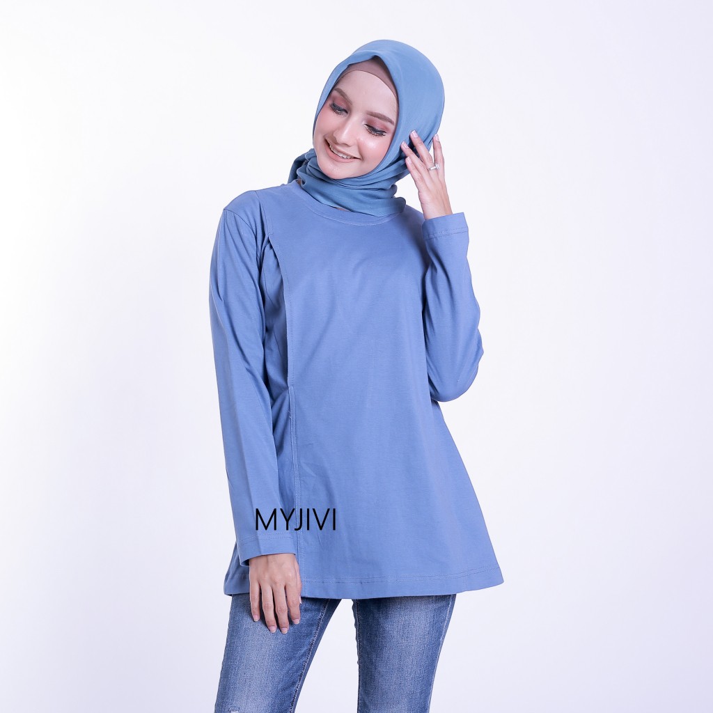 LONG SLEEVE T'SHIRT BY MYJIVI SERIES WARNA KEDUA