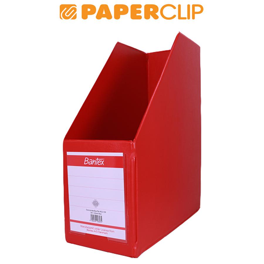 

BOX FILE BANTEX 4022 A4 09 RED